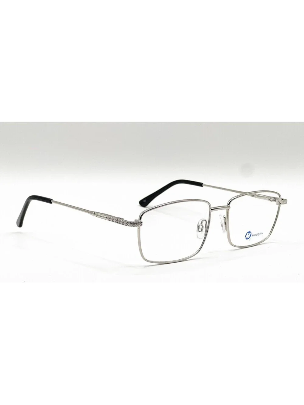 Modern Willy Silver Full Rim Authentic Eyeglass Frames 56-17-145